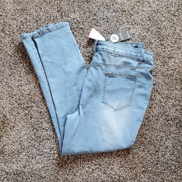 Boohoo Maternity under the bump skinny jeans sz 12 - Picture 2 of 14